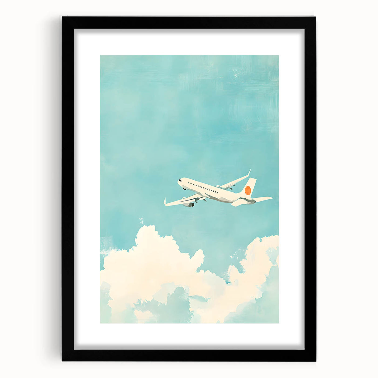 Airplane Nursery Wall Art - Baby Room & Kids Room Decor