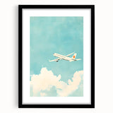 Airplane Nursery Wall Art - Baby Room & Kids Room Decor