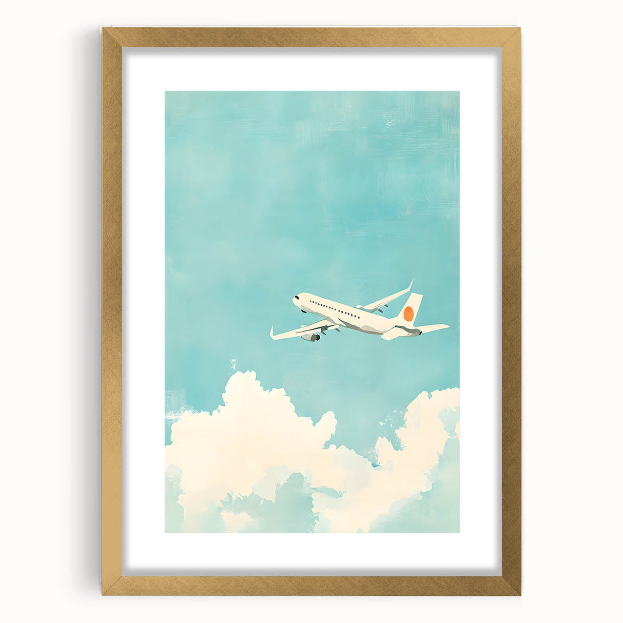 Airplane Nursery Wall Art - Baby Room & Kids Room Decor