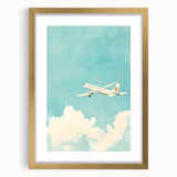 Airplane Nursery Wall Art - Baby Room & Kids Room Decor