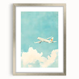 Airplane Nursery Wall Art - Baby Room & Kids Room Decor