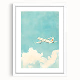 Airplane Nursery Wall Art - Baby Room & Kids Room Decor