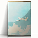 Airplane Nursery Wall Art - Baby Room & Kids Room Decor
