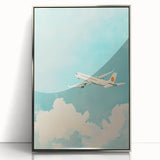 Airplane Nursery Wall Art - Baby Room & Kids Room Decor