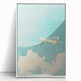 Airplane Nursery Wall Art - Baby Room & Kids Room Decor