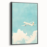 Airplane Nursery Wall Art - Baby Room & Kids Room Decor