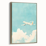 Airplane Nursery Wall Art - Baby Room & Kids Room Decor