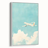 Airplane Nursery Wall Art - Baby Room & Kids Room Decor