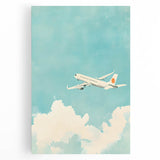 Airplane Nursery Wall Art - Baby Room & Kids Room Decor