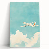 Airplane Nursery Wall Art - Baby Room & Kids Room Decor