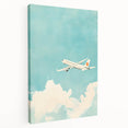 Airplane Nursery Wall Art - Baby Room & Kids Room Decor