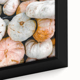 Framed canvas featuring a textured, colorful abstract design with black accents, ideal for living room decor.