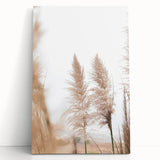 Large black and white stretched canvas depicting a summer scene, ideal for kitchen wall art or bedroom ambiance.
