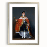 Romanticism Art - Portrait of Ferdinand VII - Classic Royal Print