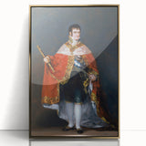 Romanticism Art - Portrait of Ferdinand VII - Classic Royal Print
