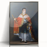 Romanticism Art - Portrait of Ferdinand VII - Classic Royal Print