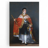 Romanticism Art - Portrait of Ferdinand VII - Classic Royal Print