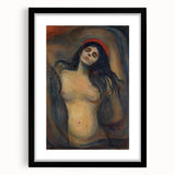 Edvard Munch's Madonna - Iconic Expressionist Artwork Wall Print