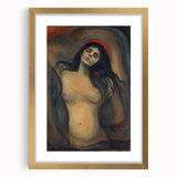 Edvard Munch's Madonna - Iconic Expressionist Artwork Wall Print