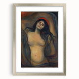 Edvard Munch's Madonna - Iconic Expressionist Artwork Wall Print