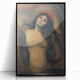 Edvard Munch's Madonna - Iconic Expressionist Artwork Wall Print