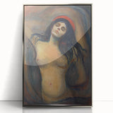 Edvard Munch's Madonna - Iconic Expressionist Artwork Wall Print
