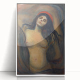 Edvard Munch's Madonna - Iconic Expressionist Artwork Wall Print