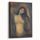 Edvard Munch's Madonna - Iconic Expressionist Artwork Wall Print