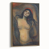 Edvard Munch's Madonna - Iconic Expressionist Artwork Wall Print