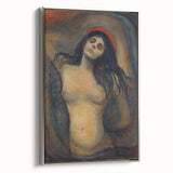 Edvard Munch's Madonna - Iconic Expressionist Artwork Wall Print