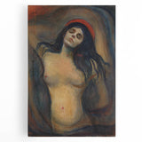 Edvard Munch's Madonna - Iconic Expressionist Artwork Wall Print