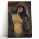 Edvard Munch's Madonna - Iconic Expressionist Artwork Wall Print