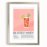 Textured abstract art print in muted gray, framed in silver, ideal for bedroom wall decor.