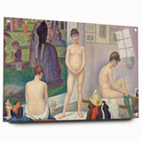 Models (Poseuses) by Seurat: Iconic Impressionist Figurative Wall Art
