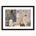 Models (Poseuses) by Seurat: Iconic Impressionist Figurative Wall Art