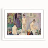 Models (Poseuses) by Seurat: Iconic Impressionist Figurative Wall Art