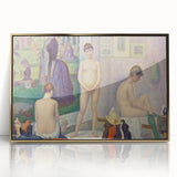 Models (Poseuses) by Seurat: Iconic Impressionist Figurative Wall Art