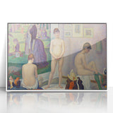 Models (Poseuses) by Seurat: Iconic Impressionist Figurative Wall Art
