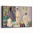 Models (Poseuses) by Seurat: Iconic Impressionist Figurative Wall Art