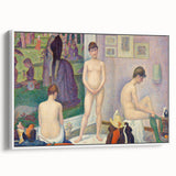 Models (Poseuses) by Seurat: Iconic Impressionist Figurative Wall Art