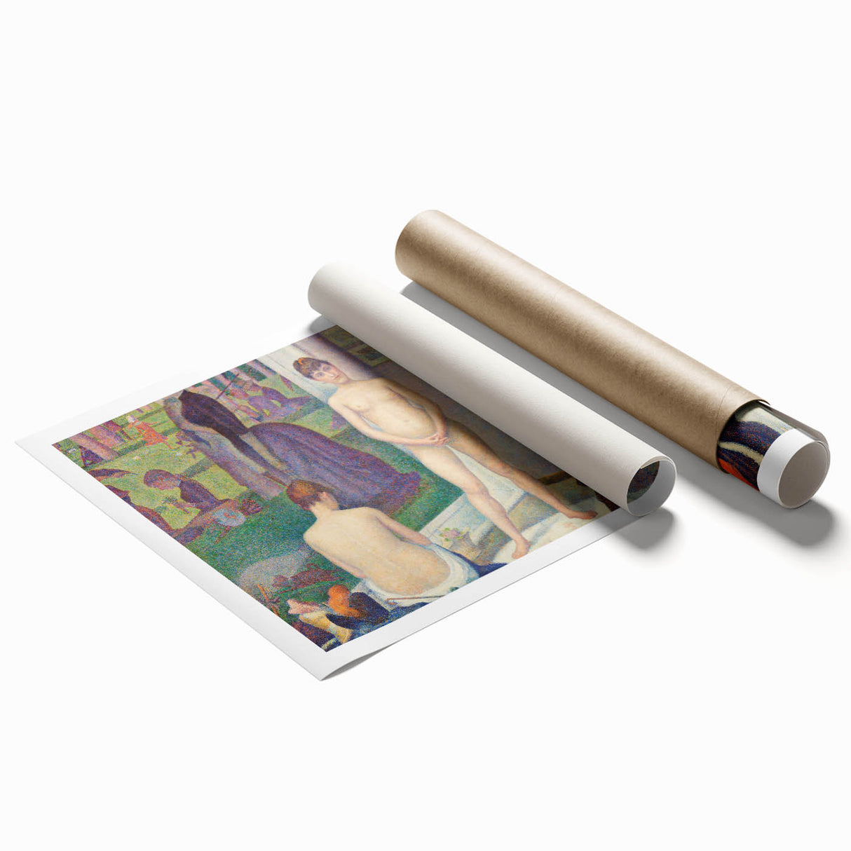 Models (Poseuses) by Seurat: Iconic Impressionist Figurative Wall Art