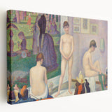 Models (Poseuses) by Seurat: Iconic Impressionist Figurative Wall Art