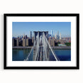 Landscape bridge frame in matte black finish showcasing a modern design, ideal for displaying art or photographs. Perfect for contemporary home decor.