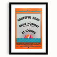 Grateful Dead Retro Wall Art - Vintage Monterey 1987 Poster