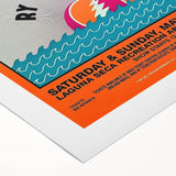 Grateful Dead Retro Wall Art - Vintage Monterey 1987 Poster