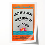 Grateful Dead Retro Wall Art - Vintage Monterey 1987 Poster