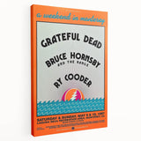 Grateful Dead Retro Wall Art - Vintage Monterey 1987 Poster