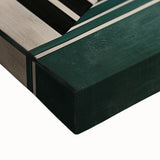 Emerald Archway Wall Art – Luxurious Geometric Dining Print