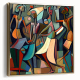 Modern Abstract Living Room Wall Art – Contemporary Canvas Print