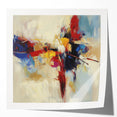 Abstract Art Prints – Bold Red, Blue, and Yellow Expression